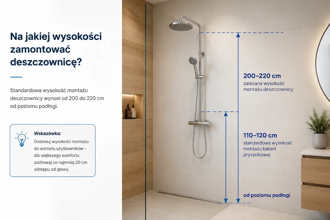 Montaż deszczownicy